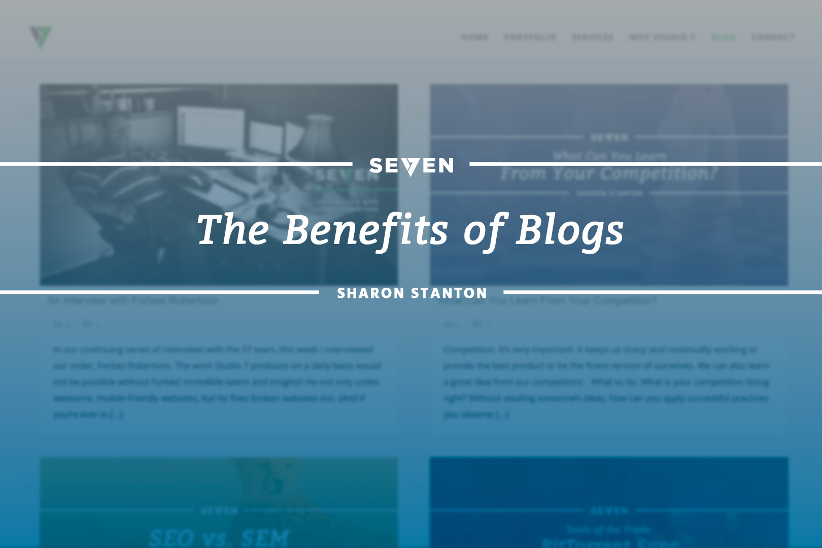 The Benefits of Blogs