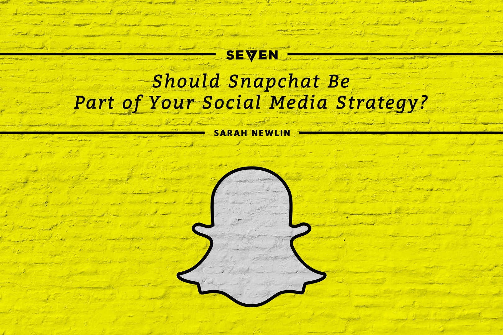 Should Snapchat be Part of Your Social Media Strategy?