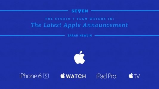 The Latest Apple Announcement: The Studio 7 Team Weighs In