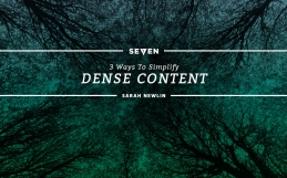 3 Ways to Simplify Dense Content